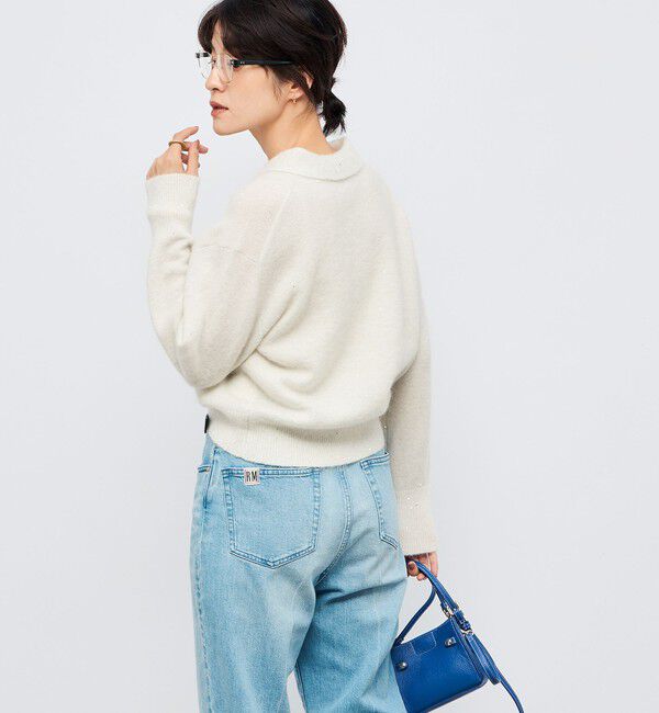 NOLLEY'S sophi「モヘヤポロ衿プルオーバー」|ニット・セーター|