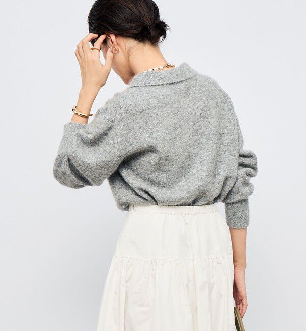 NOLLEY'S sophi「モヘヤポロ衿プルオーバー」|ニット・セーター|