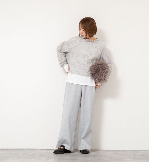 NOLLEY'S「《手洗い可能》スパンコールプルオーバー」|ニット・セーター|