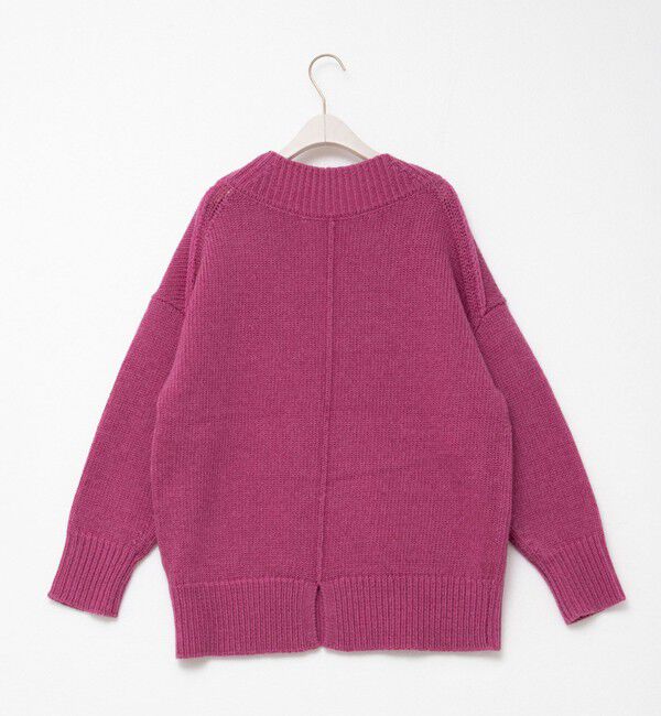 NOLLEY'S sophi「ブライト紡毛Vネックプルオーバー」|ニット・セーター|