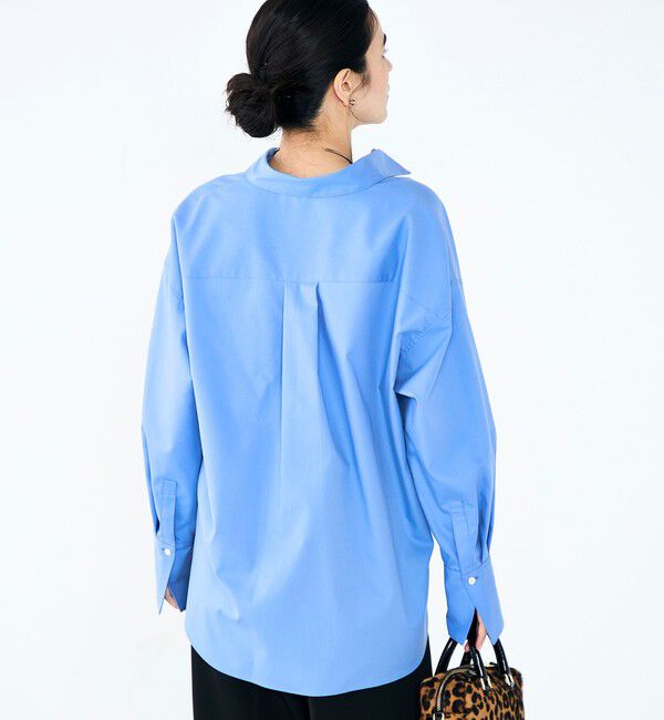 NOLLEY'S sophi「【一部WEB限定カラー】ウォッシャブルオックス2WAYシャツ」|シャツ・ブラウス|