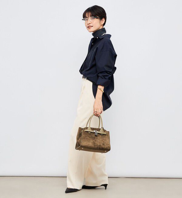 NOLLEY'S sophi「【一部WEB限定カラー】ウォッシャブルオックス2WAYシャツ」|シャツ・ブラウス|