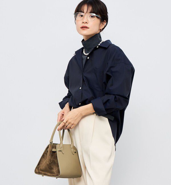 NOLLEY'S sophi「【一部WEB限定カラー】ウォッシャブルオックス2WAYシャツ」|シャツ・ブラウス|