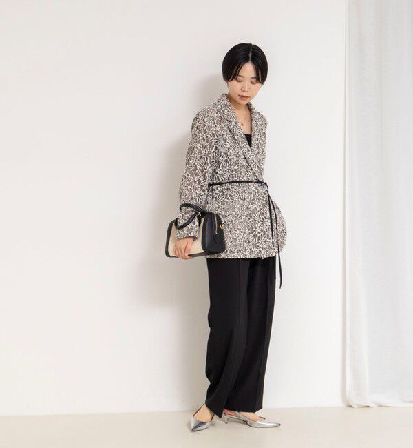 NOLLEY'S sophi「モールレースジャケット」|テーラードジャケット|