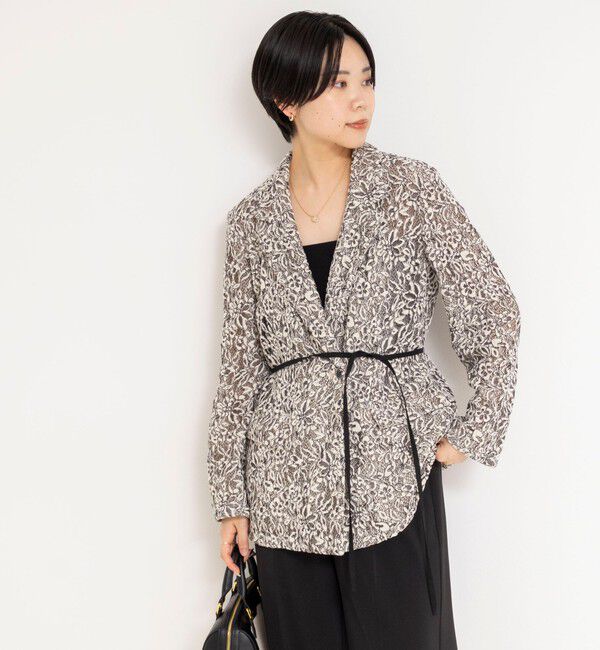 NOLLEY'S sophi「モールレースジャケット」|テーラードジャケット|