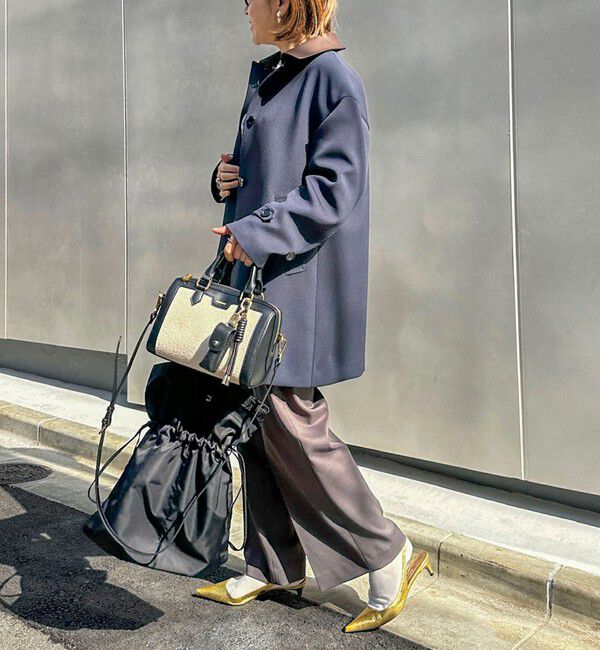 NOLLEY'S「ウォッシャブルトリプルクロス3WAYステンカラーコート」|ステンカラーコート|