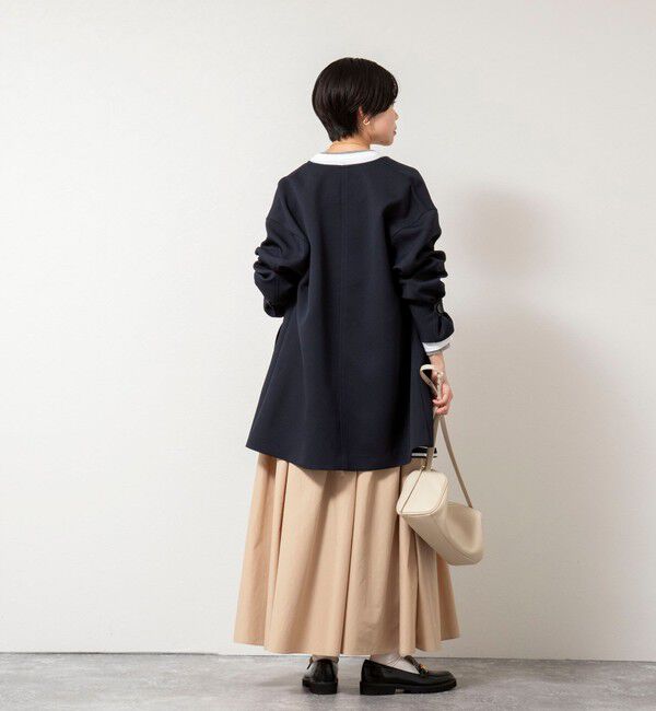 NOLLEY'S「ウォッシャブルトリプルクロス3WAYステンカラーコート」|ステンカラーコート|