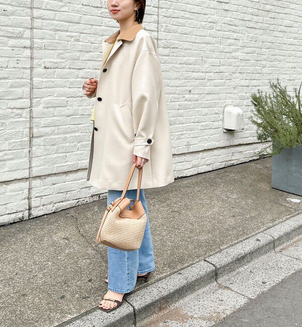 NOLLEY'S「ウォッシャブルトリプルクロス3WAYステンカラーコート」|ステンカラーコート|