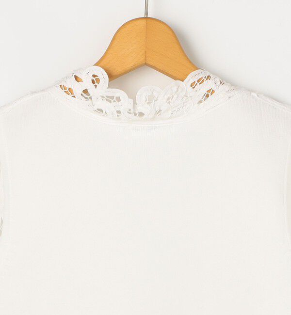 NOLLEY'S「《手洗い可能》バテンレースジレ」|ベスト・ジレ|