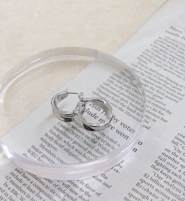 fredy emue「ゆがみフープピアス」|ピアス|