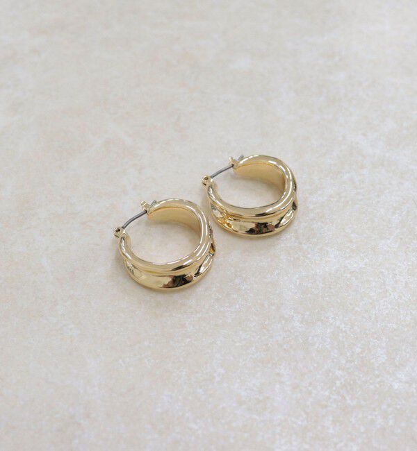 fredy emue「ゆがみフープピアス」|ピアス|