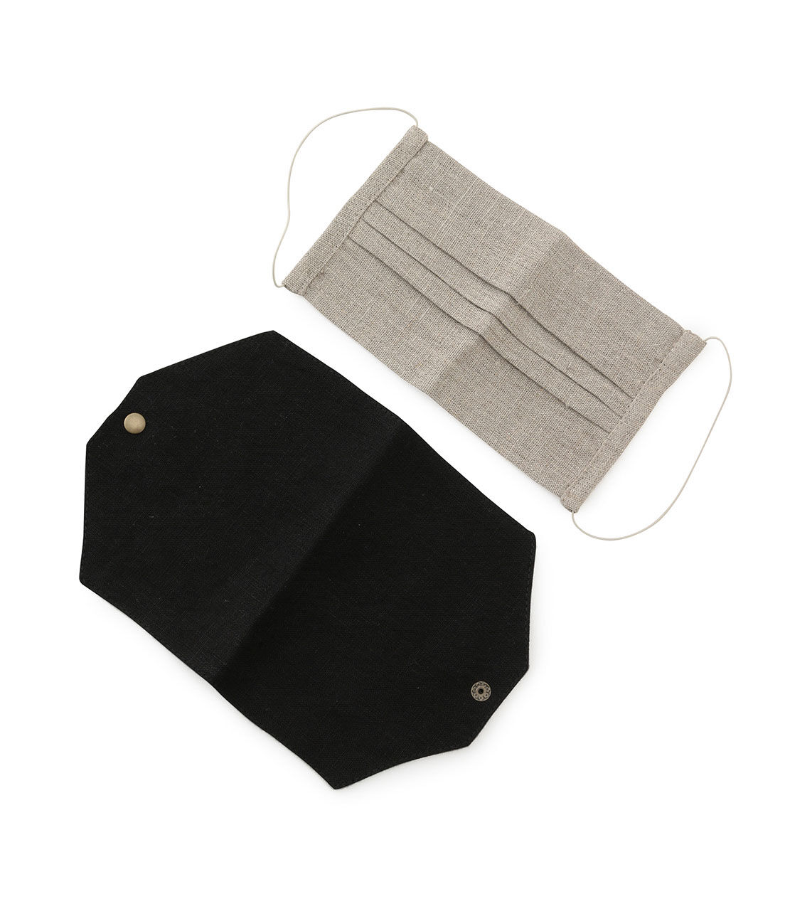 SALON adam et rope'「【fog linen work for SALON 】マスク＆マスクケース」|その他|