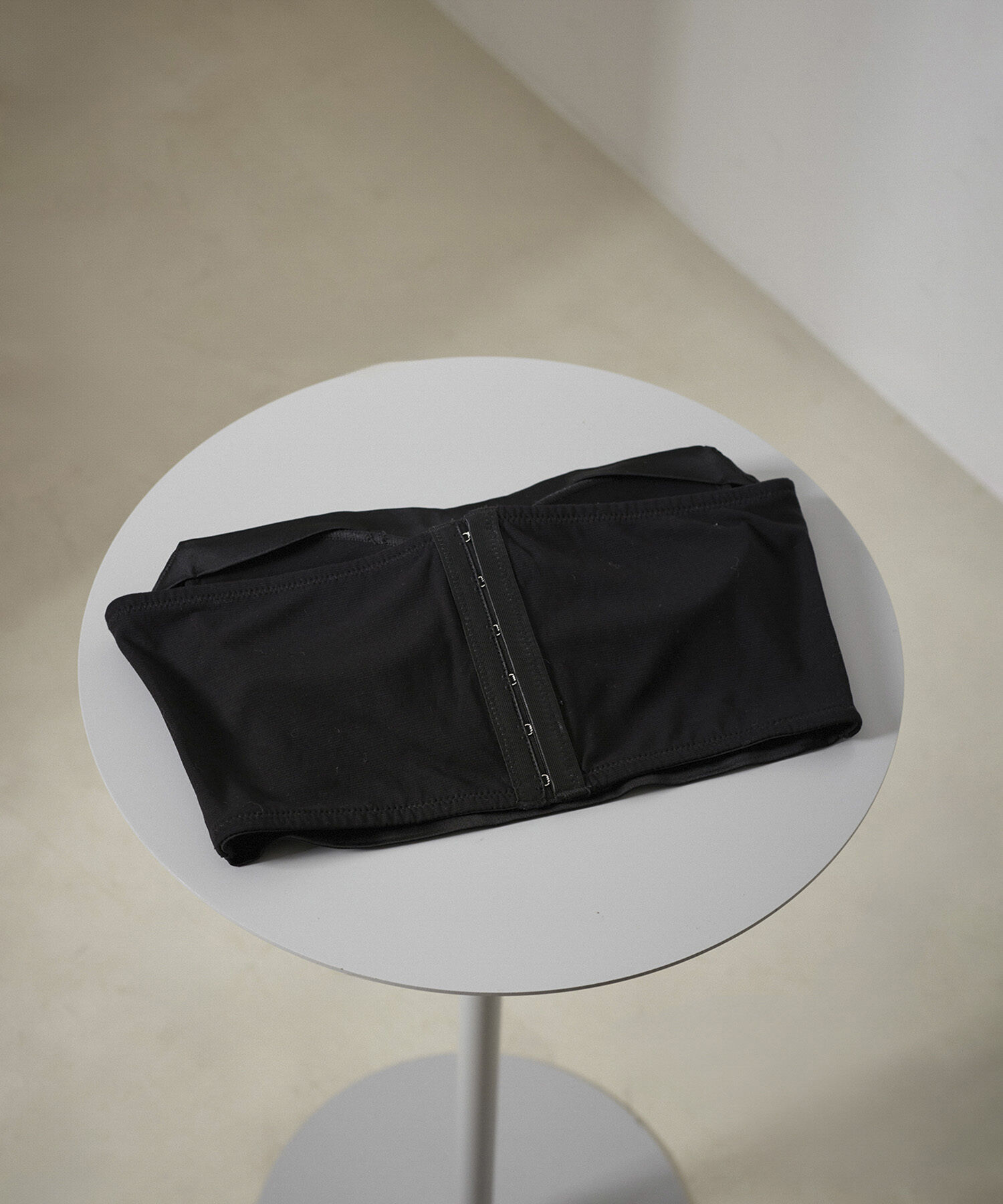 SALON adam et rope'「アセテートサテンベアトップ」|チューブトップ|