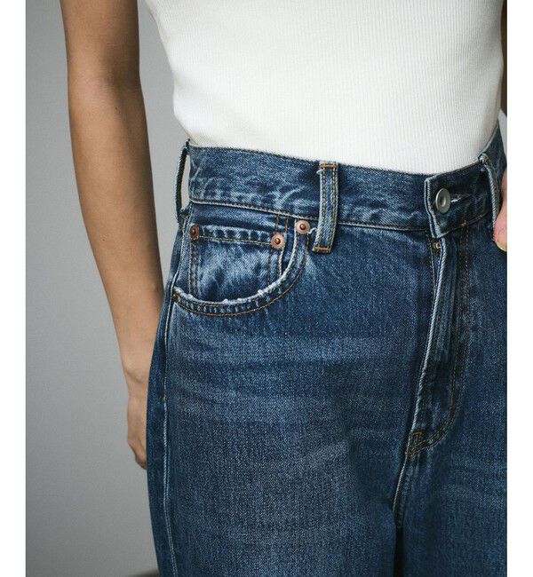 SALON adam et rope'「COTTON USAセミフレアデニム 3」|デニム|