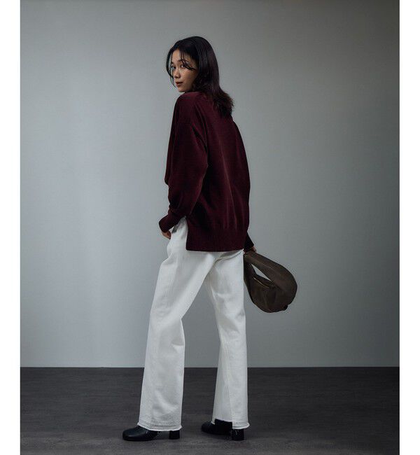 SALON adam et rope'「COTTON USAセミフレアデニム 3」|デニム|