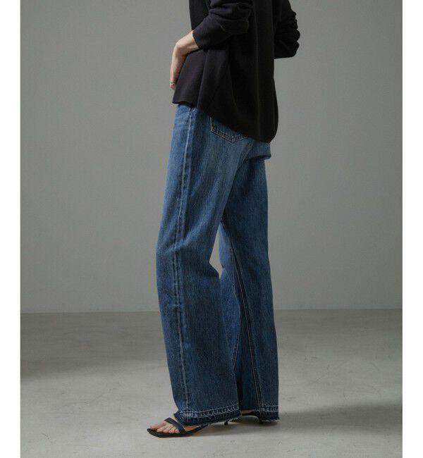 SALON adam et rope'「COTTON USAセミフレアデニム 3」|デニム|