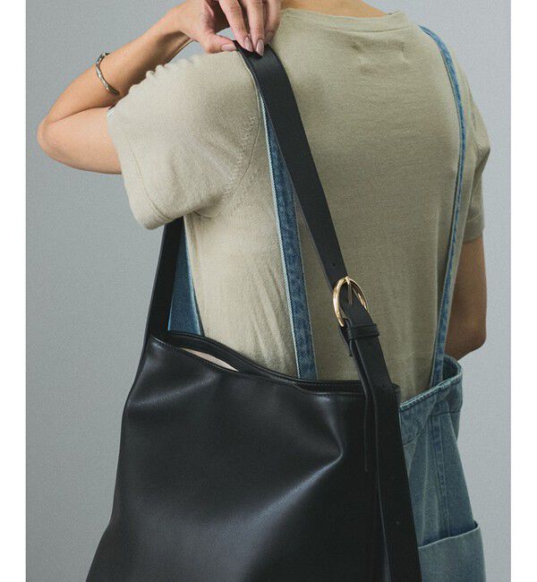 SALON adam et rope'「スプリットレザーバケットバッグ」|ショルダー・メッセンジャー|