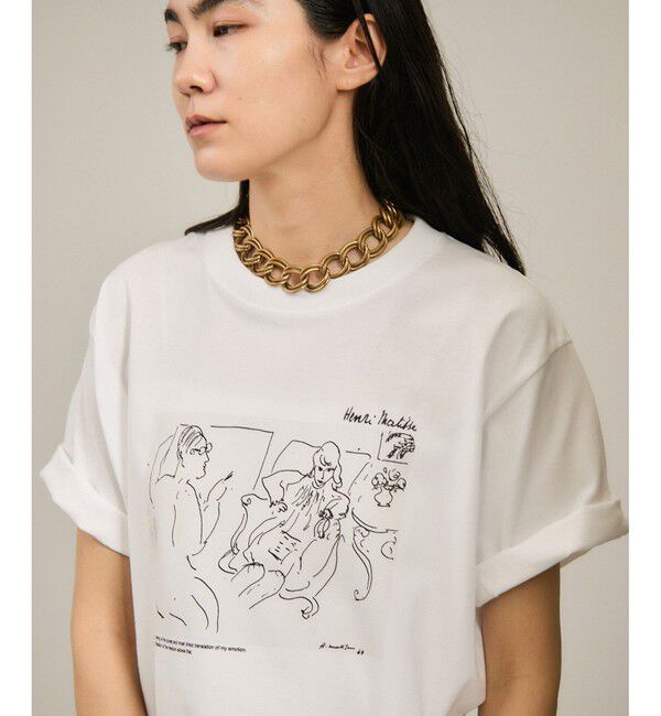 SALON adam et rope'「【WEB限定】マティスアートTシャツ」|Tシャツ・カットソー|