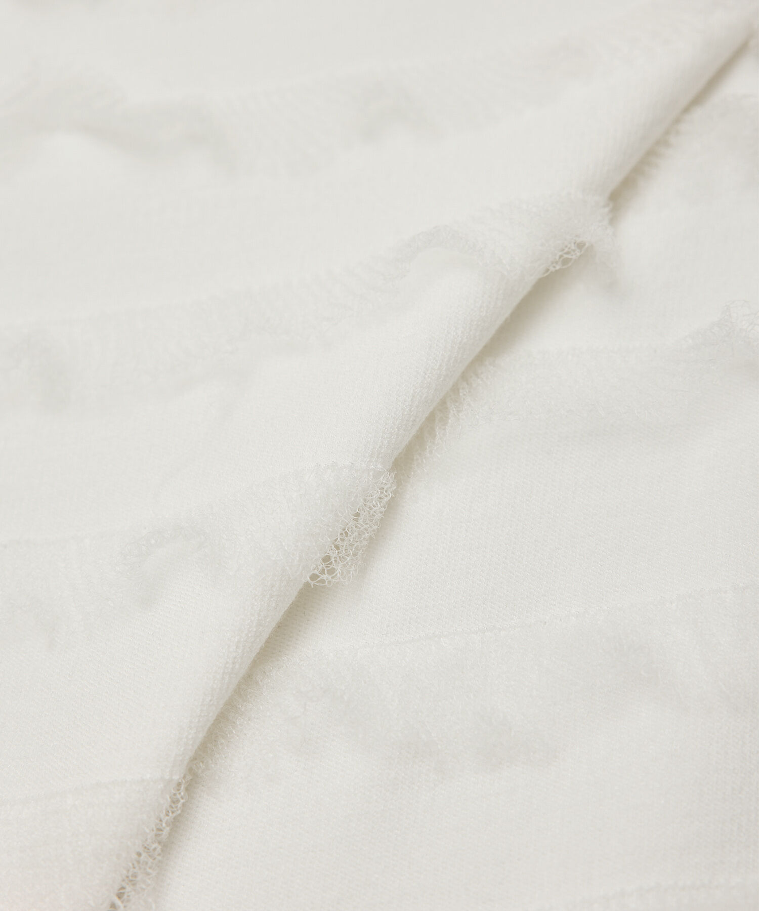 ROP&Eacute;「フリルボーダーニットショートプルオーバー」|ニット・セーター|