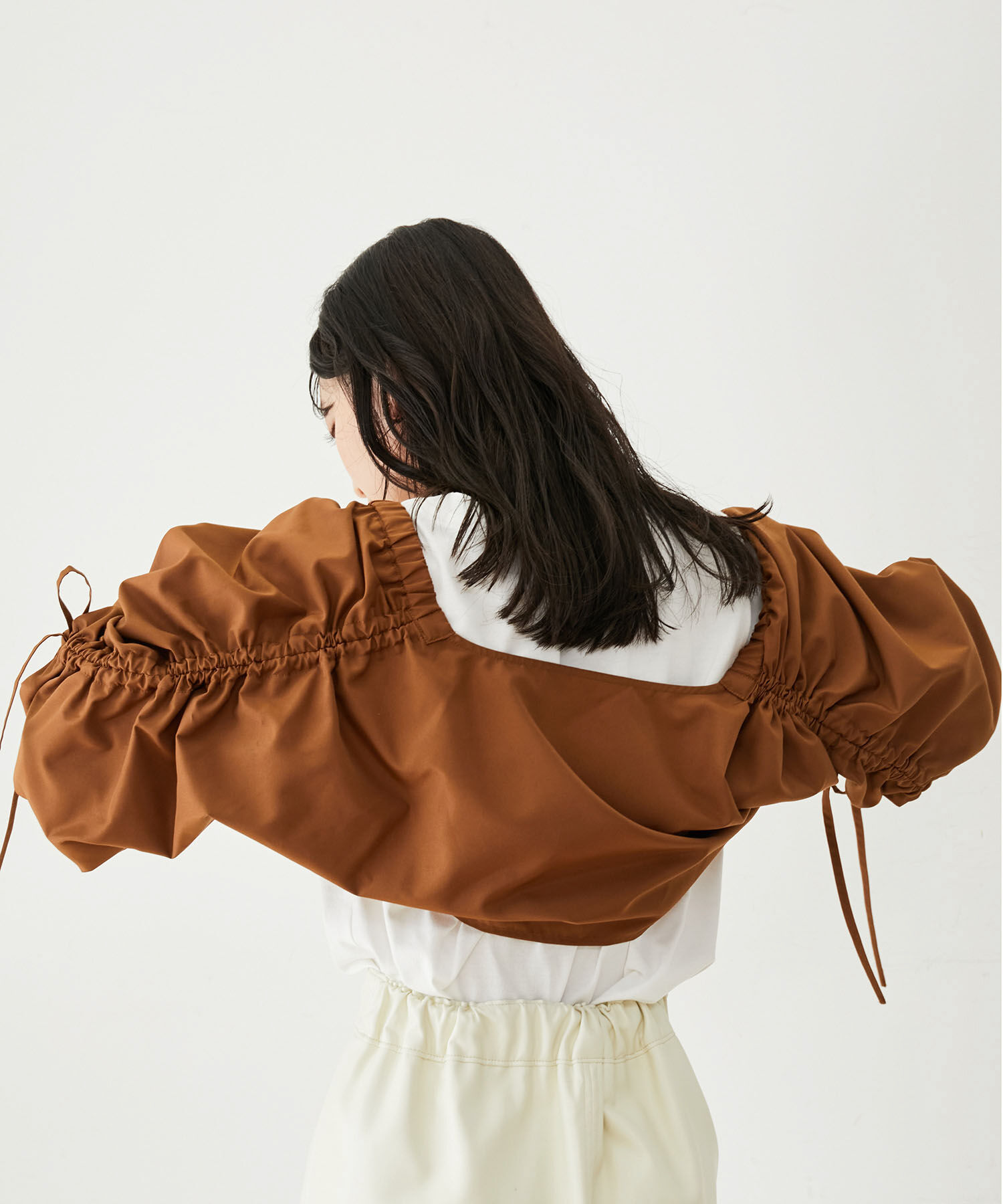 VIS「【洗える】【マルチWAY】ボレロ付きミニシャツワンピース」|その他|