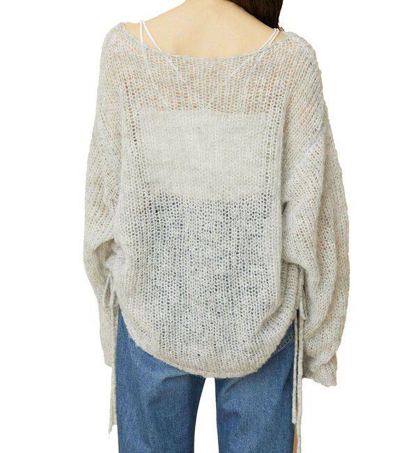 VIS「モヘアタッチシアーニット」|ニット・セーター|