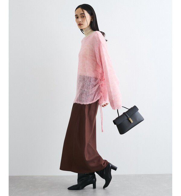 VIS「モヘアタッチシアーニット」|ニット・セーター|