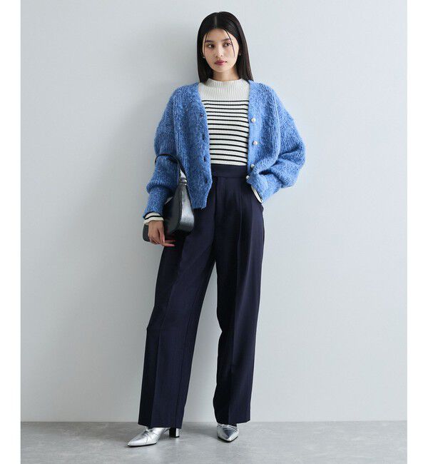 VIS「へリンボーンストレートラインパンツ」|チノ|