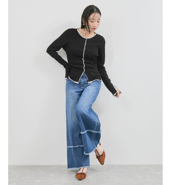 VIS「Tストラップリボンパンプス」|パンプス|