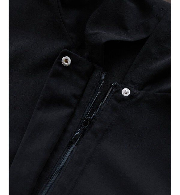 VIS「【WEB限定】バックフリルライトフードブルゾン」|ブルゾン・スタジャン|