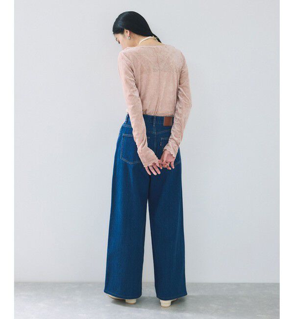 VIS「シアーベロアロングスリーブTシャツ」|Tシャツ・カットソー|