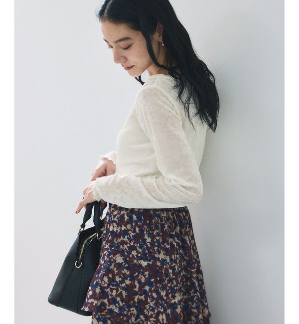 VIS「シアーベロアロングスリーブTシャツ」|Tシャツ・カットソー|