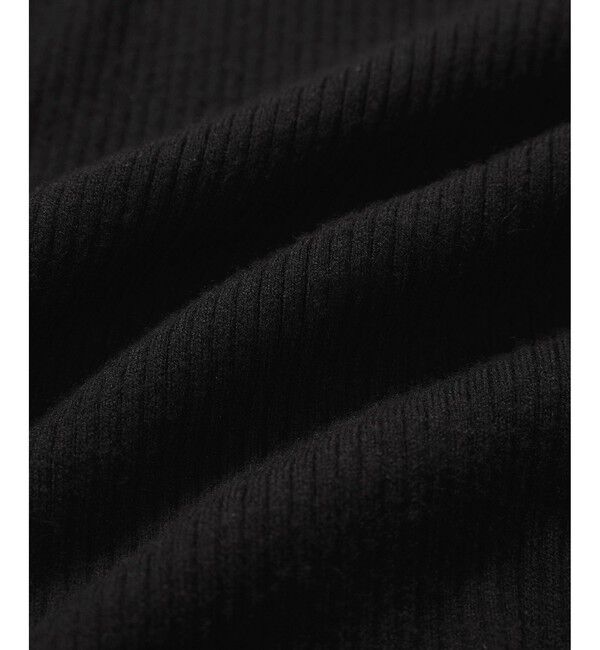 VIS「【美得】スリーブ釦アクセントリブニット/WEB限定FSサイズ・静電気防止」|ニット・セーター|