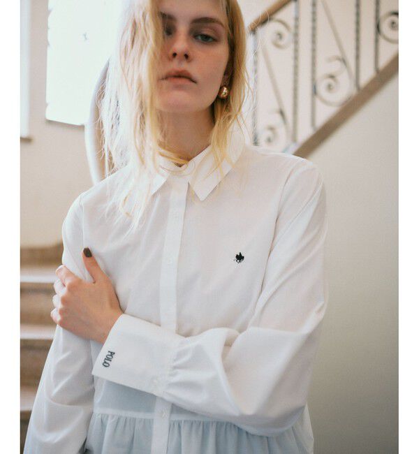 VIS「【POLO BCS】VIS別注ペプラムデザインシャツ」|シャツ・ブラウス|