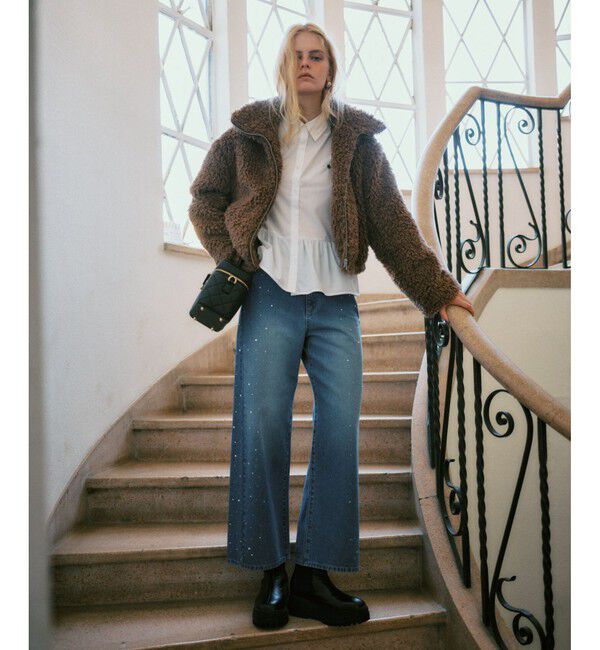 VIS「【POLO BCS】VIS別注ペプラムデザインシャツ」|シャツ・ブラウス|