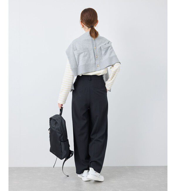 Rope&rsquo;Picnic「クリアツイルワイドパンツ/セレモニー・セットアップ対応」|チノ|