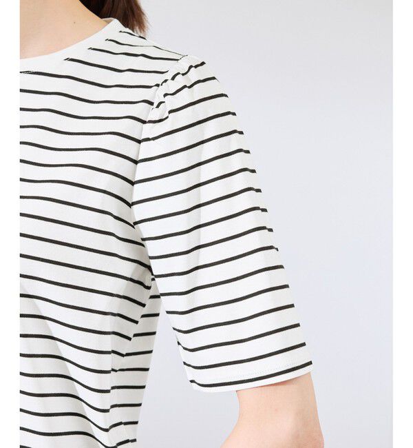 Rope&rsquo;Picnic「【UVカット・接触冷感】70シルケットパフスリーブトップス」|Tシャツ・カットソー|