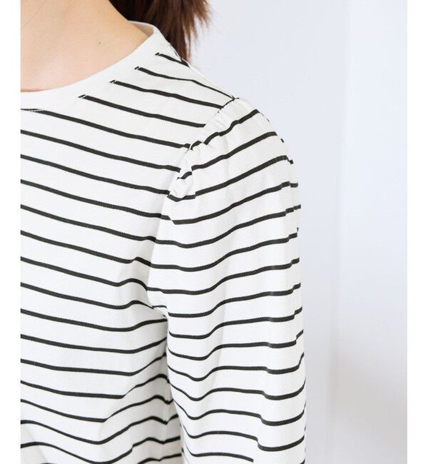 Rope&rsquo;Picnic「【UVカット・接触冷感】70シルケットパフスリーブトップス」|Tシャツ・カットソー|