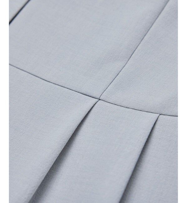 Rope&rsquo;Picnic「【UV対応】【リネンライク・シリーズ】ペプラムジレベスト/通勤・セットアップ対応」|ベスト・ジレ|