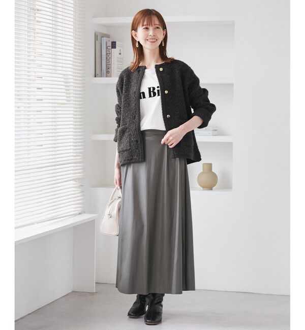 Rope&rsquo;Picnic「ループ編みニットカーディガン」|カーディガン|