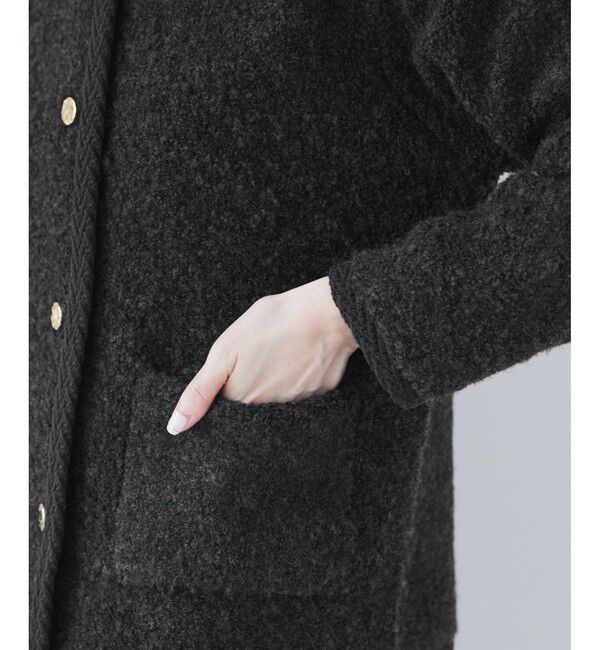 Rope&rsquo;Picnic「ループ編みニットカーディガン」|カーディガン|