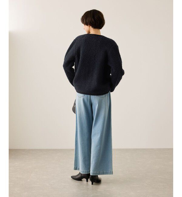 Rope&rsquo;Picnic「ループ編みニットカーディガン」|カーディガン|