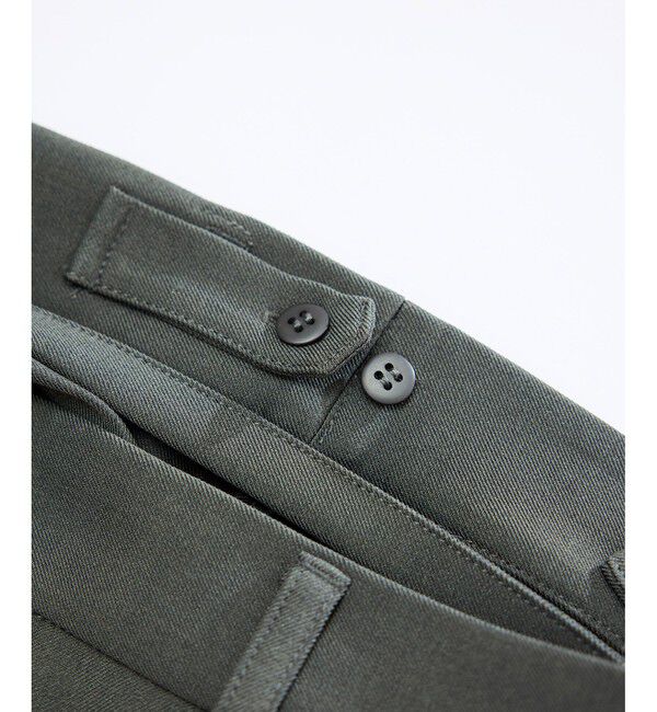 Rope&rsquo;Picnic「フレアシルエットサスペンダー付きパンツ」|チノ|