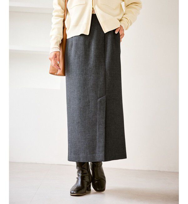 Rope&rsquo;Picnic「スリートーンツイードスカート/セットアップ対応」|スカート|