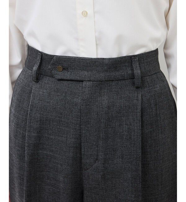 Rope&rsquo;Picnic「スリートーンツイードテーパードパンツ/セットアップ対応」|チノ|