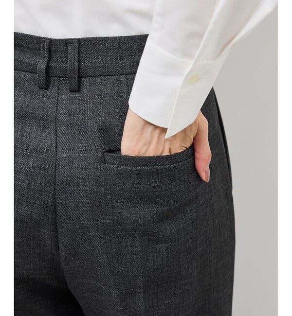 Rope&rsquo;Picnic「スリートーンツイードテーパードパンツ/セットアップ対応」|チノ|