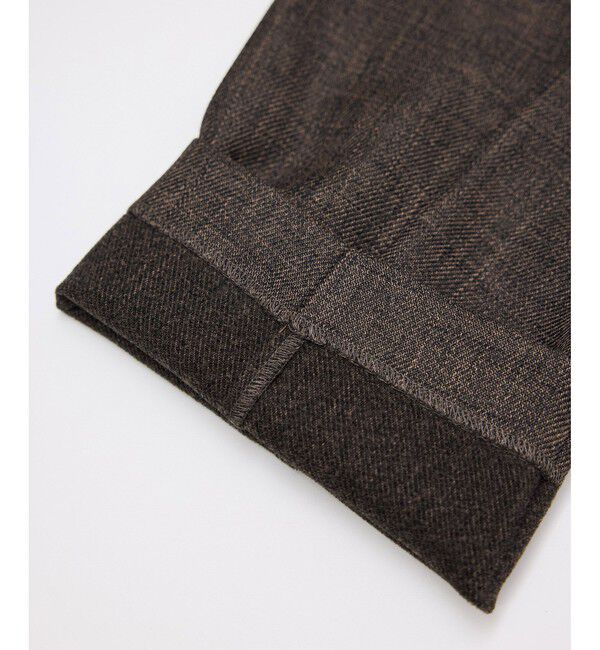 Rope&rsquo;Picnic「スリートーンツイードテーパードパンツ/セットアップ対応」|チノ|