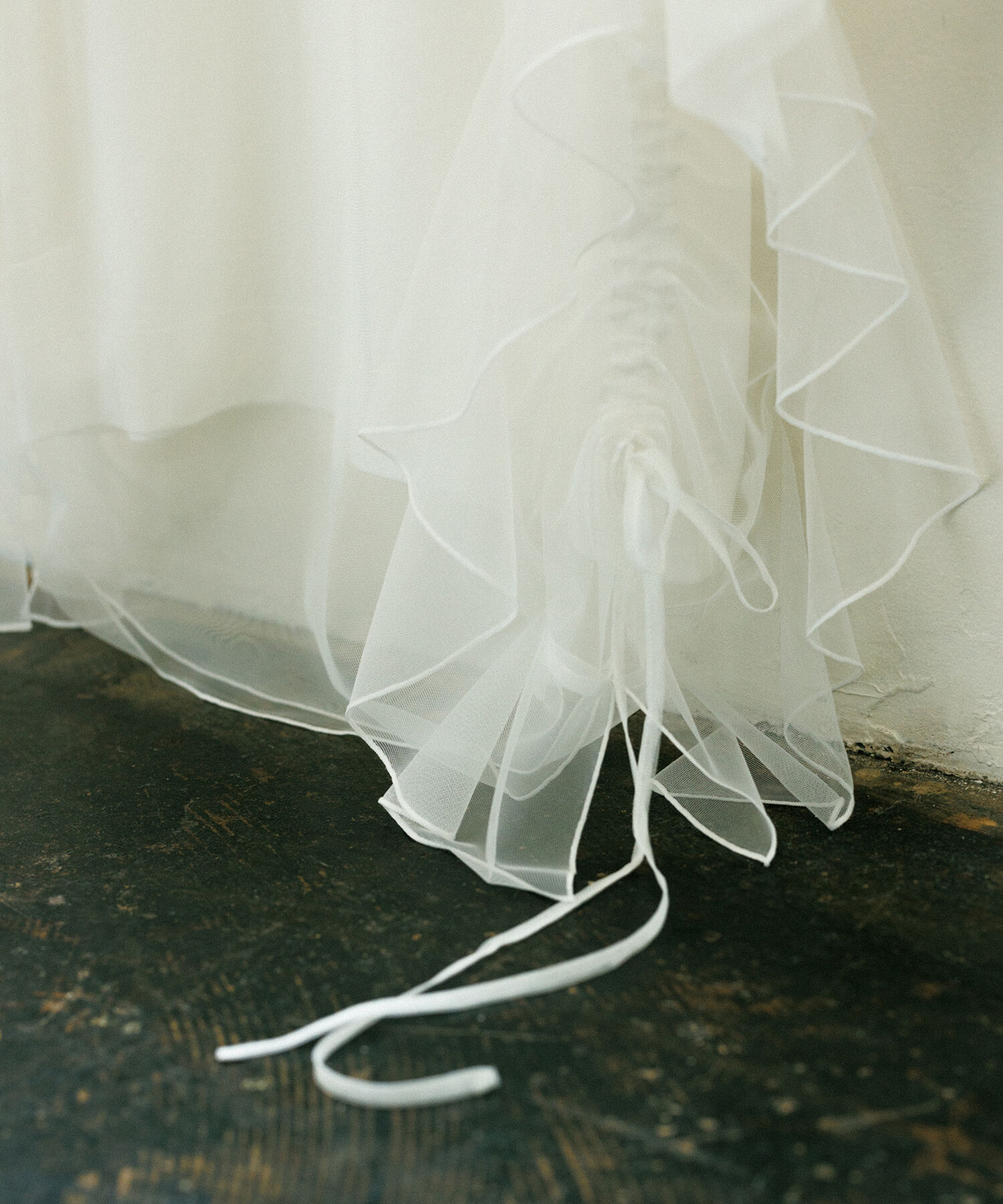 ADAM ET ROPE'「【再入荷・洗える・サステナブル】ギャザーチュールトップス」|その他|