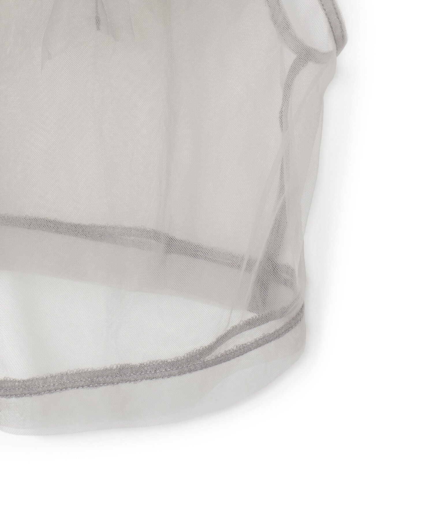 ADAM ET ROPE'「【サステナブル】チュールフリルTEE」|Tシャツ・カットソー|