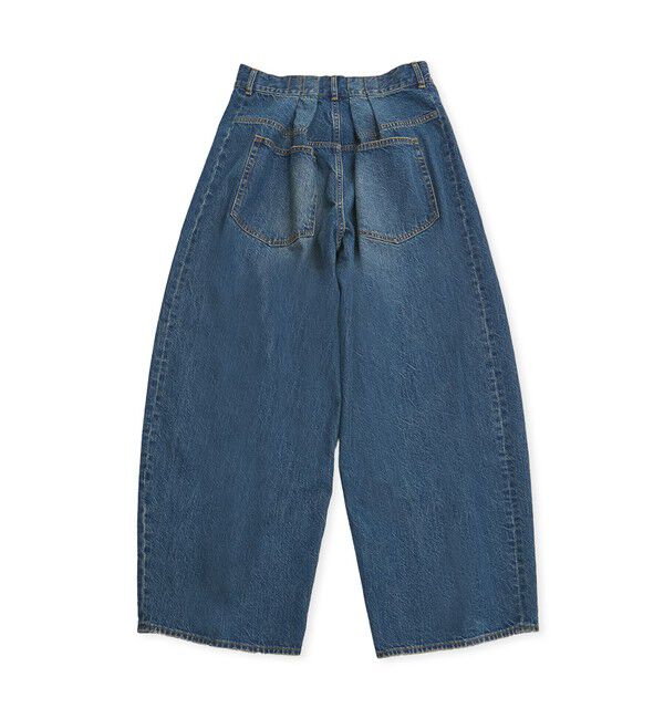 ADAM ET ROPE'「【サステナブル】バックタックワイドデニム」|デニム|