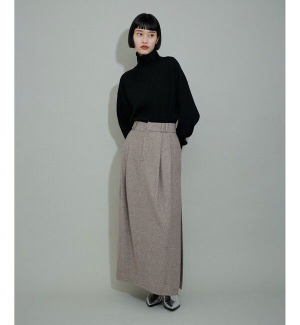 ADAM ET ROPE'「【WEB限定】・【定番人気】WOOL混リブタートルニット」|ニット・セーター|